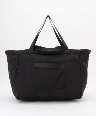 LA BAGAGERIE 【MONICA】ダブルハンドル　パッカブルビッグバッグ ブラック