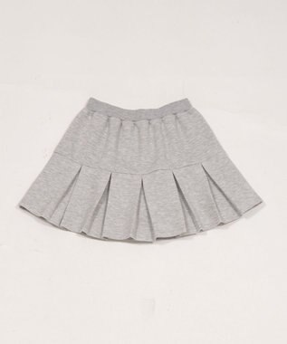 WEGO ダンボールプリーツスカパン 杢グレー
