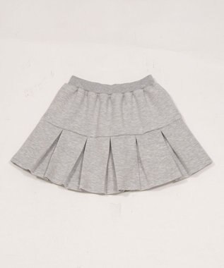 WEGO ダンボールプリーツスカパン 杢グレー