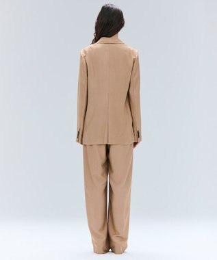BEIGE， 【Oggi 11月号掲載】COBURN / シルク混ショールカラージャケット Camel
