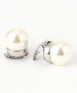 23区 パールモチーフ付 パンプス ブラック系