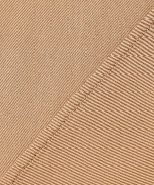 BEIGE， COBURN / シルク混ロングステンカラーコート Camel