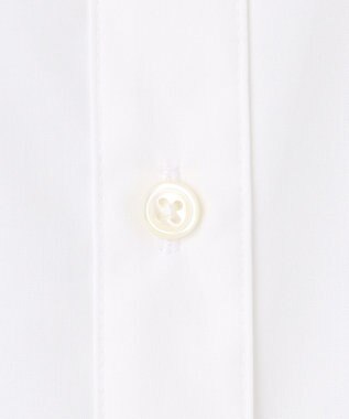 J.PRESS LADIES S 【洗える・抗菌防臭】100/2ホワイトブロード シャツカラー ブラウス ホワイト系