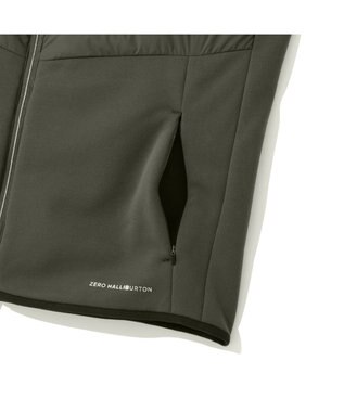 ZERO HALLIBURTON 中綿ハイブリットベスト ZHG-M5A2a 85108 カーキ