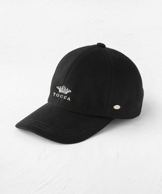 TOCCA 【サイズ調整可・深め】CROWN LOGO CAP キャップ ブラック系