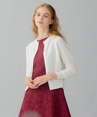 TOCCA 【洗える！】ANGELA カーディガン アイボリー系