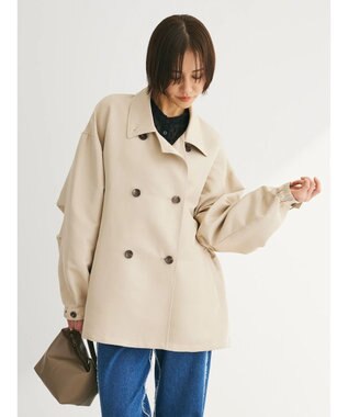 Green Parks ・ＥＬＥＮＣＡＲＥ　ＤＵＥ　ミドル丈トレンチコート Beige