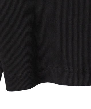 WEGO ヴィンテージウォッシュWZIPトップス ブラック