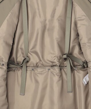 NAVE カスタムダウンコート カーキ系