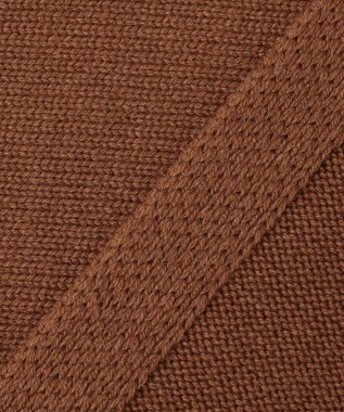 自由区 【カトリエムブーケ】Effet de legerete ウールニット ブラウン