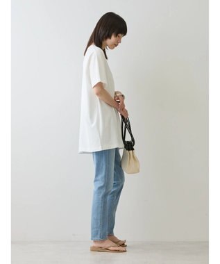 AMERICAN HOLIC サイドかぎ針カットチュニック Off White