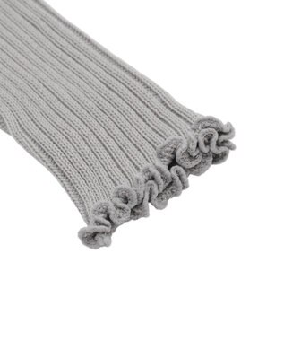 WEGO エアリーメローレッグカバー ライトグレー