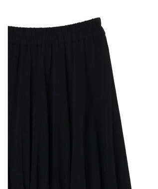 earth music&ecology ドロストギャザーフレアスカート Black