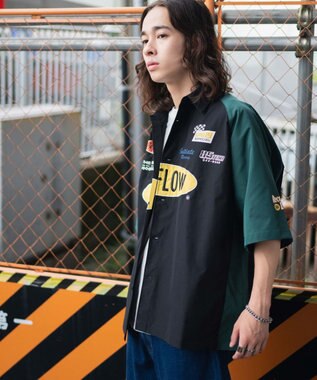 WEGO 【ユニセックス着用ITEM】レーシングシャツ（S） ダークグリーン