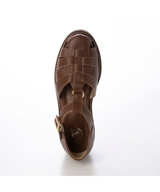 ing <ing>ボリュームソールグルカサンダル ブラウン