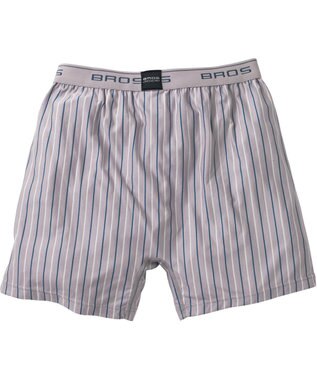 WACOAL MEN トランクス しめつけすぎずダブつかない ストレッチ素材 前開き 下着 メンズ GT4111 /ブロス バイ ワコールメン グレー