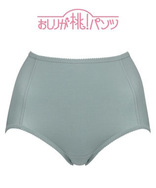 BRADELIS New York シリーズ160万枚突破 【BRADELIS NewYork / 育尻・伸びる・綿混・深め】モモパンツ・ショーツ#301 S～LL はくだけで簡単に補正 ミストブルー