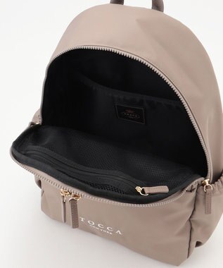 TOCCA 【WEB＆一部店舗限定】【A4サイズ対応・環境に優しい素材】COLLINA BACKPACK 13ポケット バックパック ベージュ系
