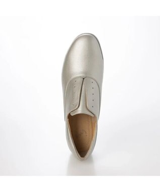 ing <ing>【WEB限定】レースレスシューズ シルバー