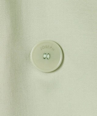 JOSEPH ソフトビスコーステーラリング　ダブルブレステッドジャケット Matcha