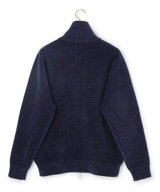 J.PRESS MEN 【WEB・一部店舗限定】モールダブルフェイス ドライバーズニット ネイビー系