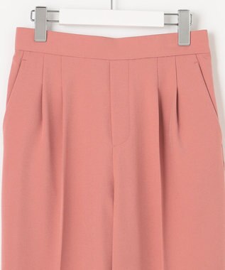 Feroux 美シルエットカラーテーパード パンツ ピンク系