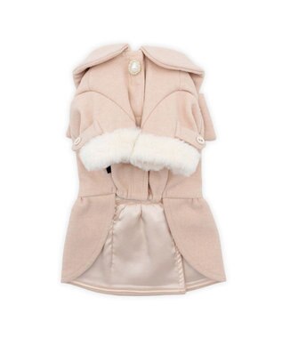 PET PARADISE cherircouture メルトンコート 小型犬 ピンク