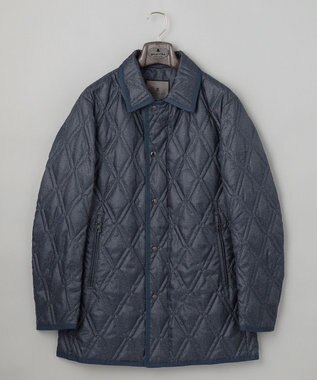 【仕事で着用可】ブライトシャンブレー キルティング ドレスダウン