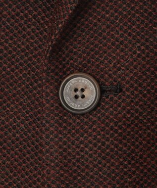 JOSEPH ABBOUD 【軽量/ストレッチ/JAPANファブリック】 ミックス カラーツィード ジャケット ブラウン系