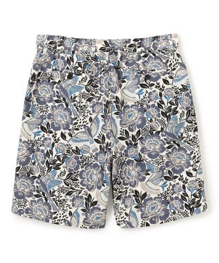 JOSEPH HOMME 新柄【洗える/ストレッチ/シワになりにくい】クールドッツストレッチ メキシカントプリント ショートパンツ/ BERMUDA ホワイト系5