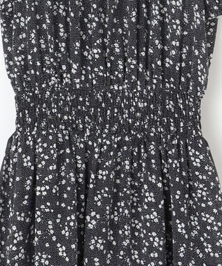 Feroux ウエストシャーリングティアード ワンピース ブラック系1