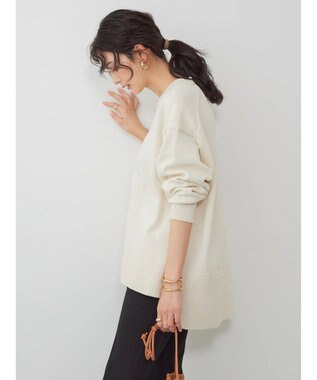 AMERICAN HOLIC エコカルットＶネックプルオーバー Ivory