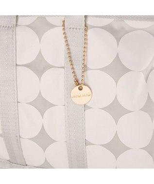 UNBILLION cachecache ナイロンパーテーションバッグインバッグ ドット