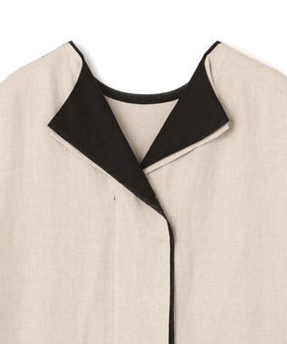 BEIGE， 【S-size】CHESTNUT / Iラインドレス Flax