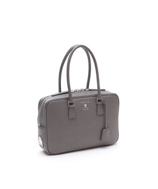 A.D.M.J. 牛革 ボストンバッグ 28cm※SILVER金具