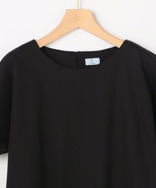 組曲 S 【先行予約】タッチミースムース ドルマンスリーブ カットソー ブラック系