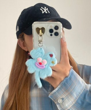  ハッピークローバーモンスターぬいぐるみキーホルダー