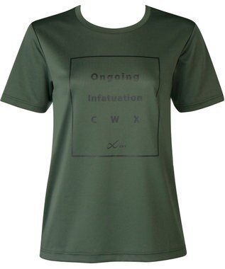 CW-X 【UNISEX】 アウター Tシャツ 半袖 DLR125 /ワコール カーキ