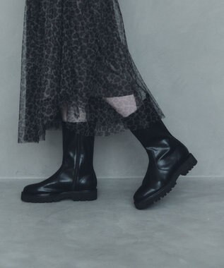 YECCA VECCA トラックソールブーツ Black