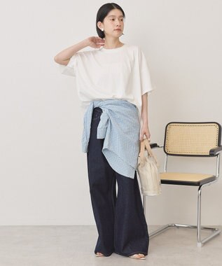 AMERICAN HOLIC バックギャザーコクーンカットプルオーバー Off White