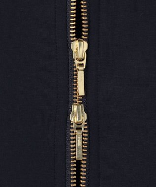 23区 【先行予約】コットンダンボール ペプラム ジレ アウター ネイビー系