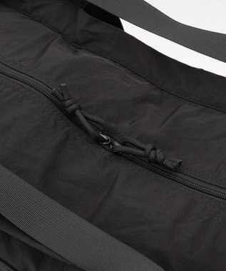 LA BAGAGERIE 【MONICA】ダブルハンドル　パッカブルビッグバッグ ブラック