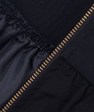 23区 【先行予約】コットンダンボール ペプラム ジレ アウター ネイビー系