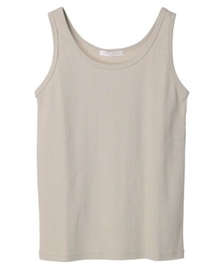 Green Parks カラーテレコタンク２ Beige