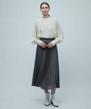 BEIGE， 【S-size】BRISSAC / プルオーバーブラウス Ecru