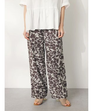 CRAFT STANDARD BOUTIQUE インド綿総柄イージーパンツ