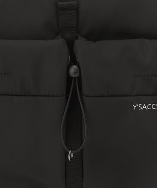 Y'SACCS ドローストリング コンビカラーショルダー ブラック