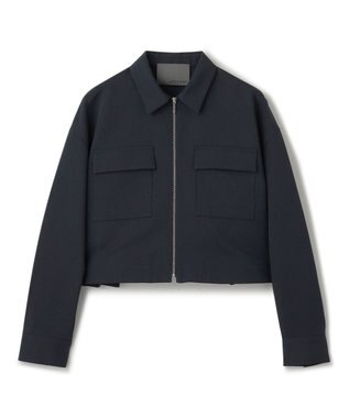 uncrave 【吸水速乾・洗濯機洗い可】エコ ドライ チノ ブルゾン（uncrave STANDARD） ネイビー