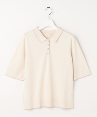 ANY SIS L 【アイスタッチ】ポロ ニット