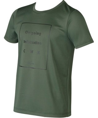 CW-X 【UNISEX】 アウター Tシャツ 半袖 DLR125 /ワコール カーキ